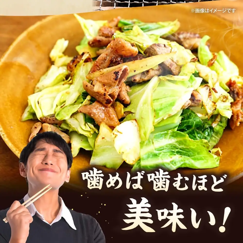 みの吉ホルモン 計1.8kg（300g×6パック）《厚真町》【有限会社市原精肉店】 ほるもん ミノ 豚肉 焼肉 BBQ 味付き 味付きホルモン 味付けホルモン 小分け 冷凍 北海道[AXAA033]