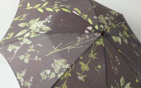 晴雨兼用傘 押花 折りたたみ 55cm