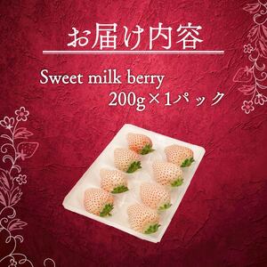 【期間限定】 白いちご 計 200g ｜ 白いちご