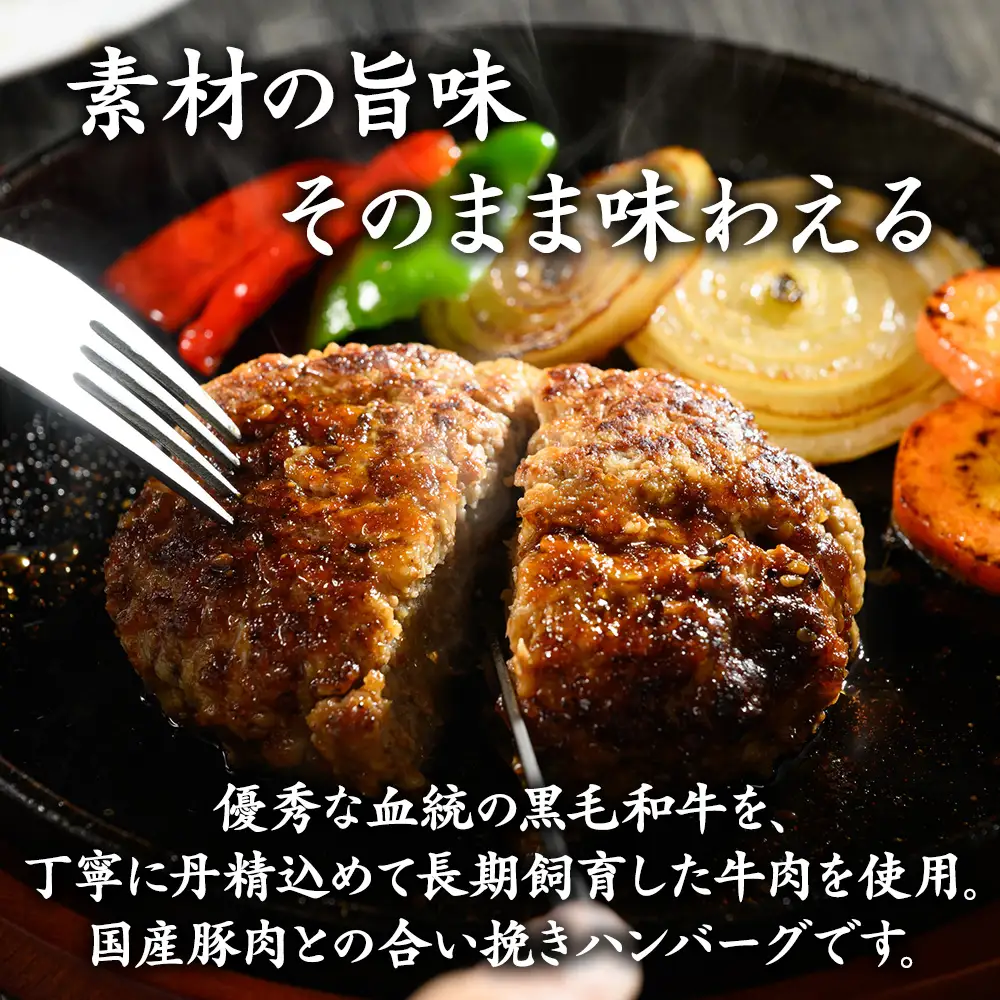 福寿館 特製手作りハンバーグ ６個