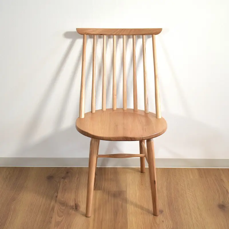 ウィンザーチェア 木座掘り込み加工 O-045WC+OP HOKKAIDO WOOD 家具 インテリア 椅子 いす イス F6S-698