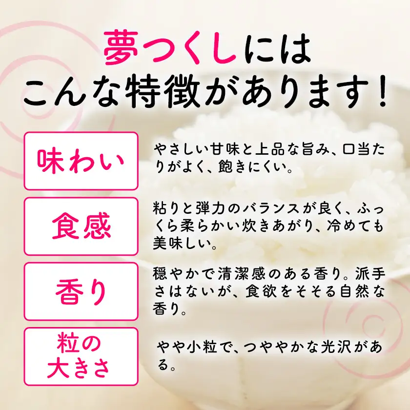夢つくし 令和7年産 10kg 白米 《1-14日以内に出荷予定(土日祝除く)》 お米 ごはん ご飯 rice kome