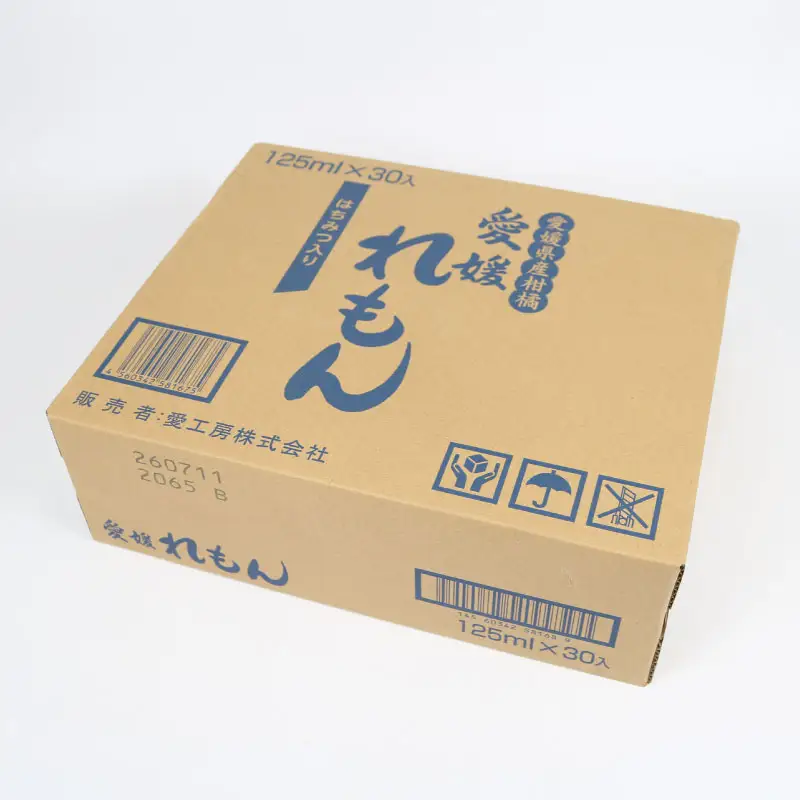 レモンジュース 愛媛 れもん はちみつ入り 125ml × 30本 愛工房 はちみつ H020-034014