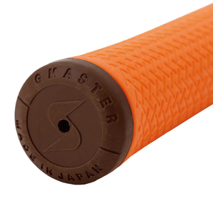 【10本セット】GMASTER GOLFGRIP(スタンダード　49g±1　バックライン無)　オレンジ×チョコレート｜茨城県 北茨城市 ふるさと納税 ゴルフ ゴルフグリップ（CW008）