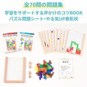 A356　ArtecMiraTOY　カラフルテトパズル【アーテック おもちゃ 玩具 パズル 知育 こども 大阪 八尾市】