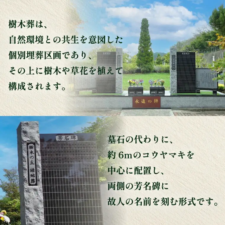樹木葬 興福院平和公園 永代管理 樹木葬