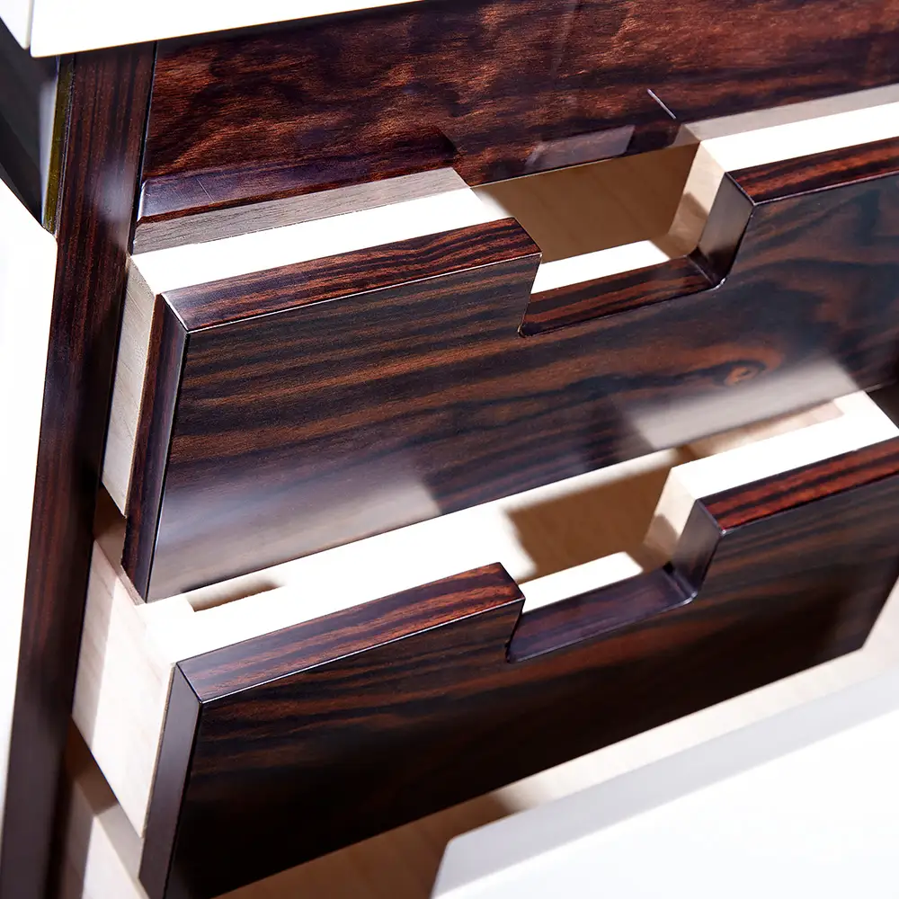 Puzzle Block Cabinet ／ 家具 パズルブロック キャビネット オリジナル家具 ブランド MATSUOKA マツオカ 松岡家具製造 高級感 上質 エレガント ラグジュアリー ワンランクアップ 洗練 ディテール 広島県 No.1154