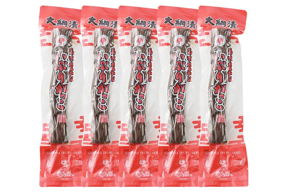 大綱漬いぶりがっこ Mサイズ 5本セット 秋田県 大仙市