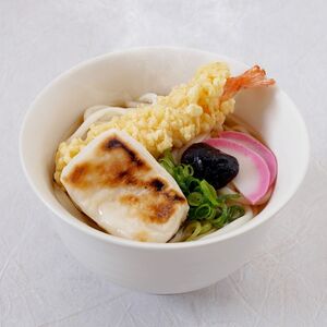 うどんセット さぬき小豆島 手延冷凍調理 4種 うどんセット【4食 カレー・えび天・きつね・かきあげ】【冷凍】