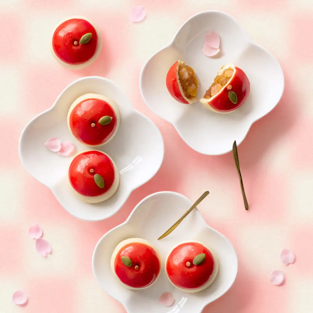 【鼓月】摘み果 林檎 8個入｜京都 和菓子 有名店 人気セット 和菓子