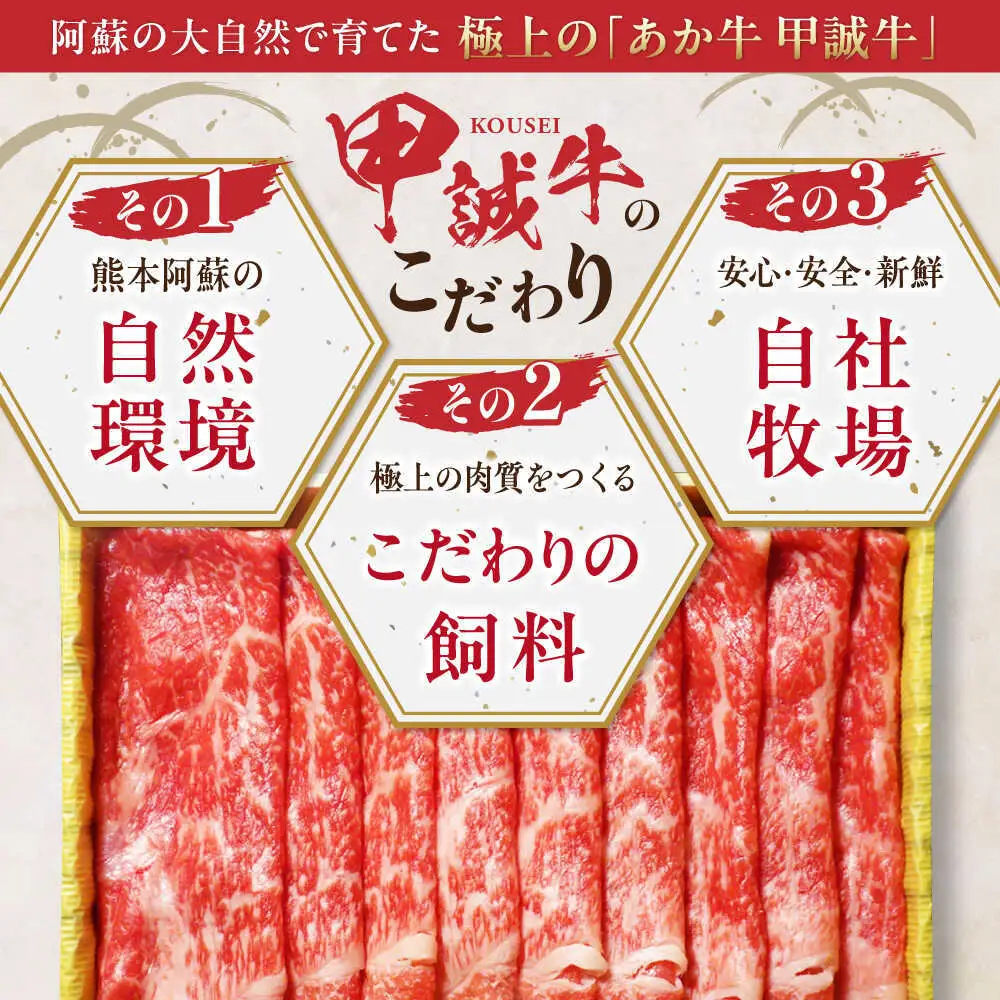 あか牛リブローススライス 約800g あか牛スライス[AYCQ047]