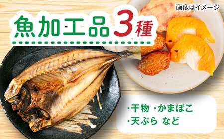 【全3回定期便】糸島産 魚 米 野菜 果物 厳選詰め合わせ MINORI BOX Mサイズ 糸島市 / emma.Inc / 米 魚 野菜 果物 詰め合わせ[AOP024]