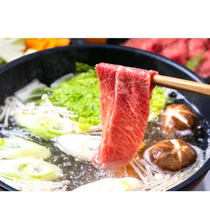 鳥取和牛 モモしゃぶしゃぶ 400g【モモ もも しゃぶしゃぶ 冷しゃぶ スライス 鳥取 和牛 ご自宅用 お取り寄せ グルメ プレゼント 冷凍 日吉津村】