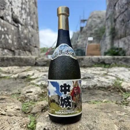 【琉球泡盛・まさひろ酒造】中城 3年古酒30度 4合瓶 720ml【1686903】
