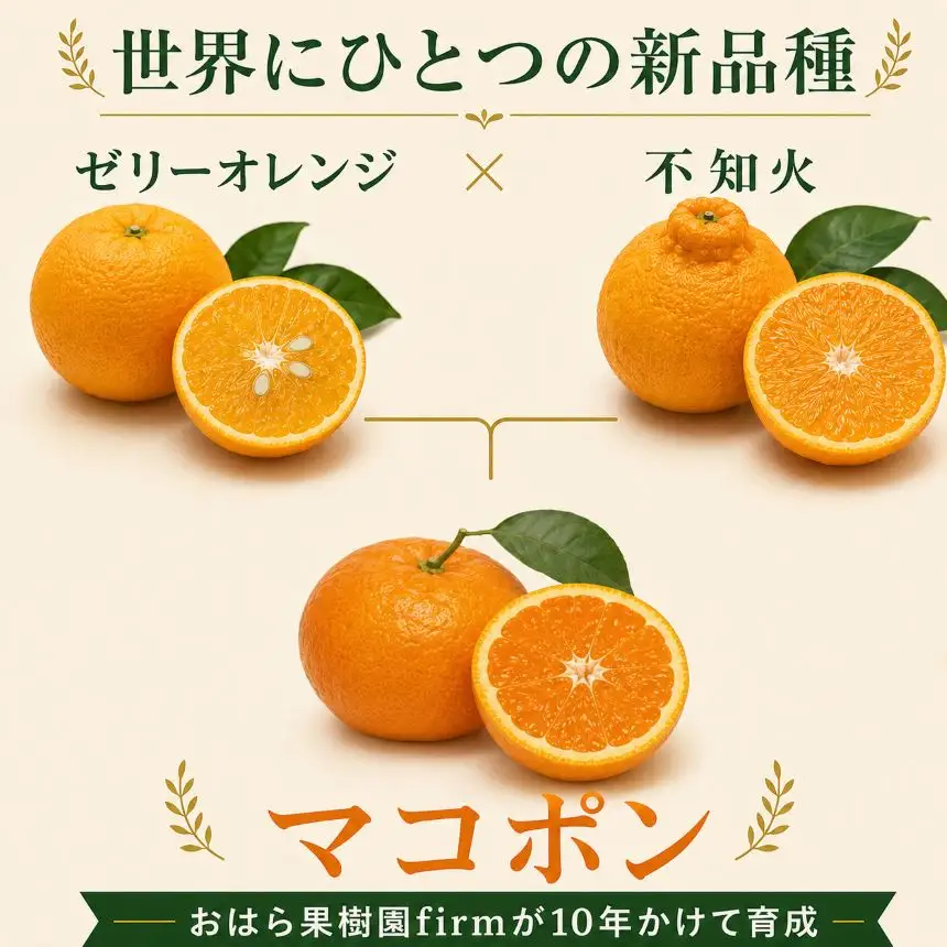 【先行予約】紅モンスター マコポン5玉 | フルーツ 果物 くだもの 果実 柑橘 柑橘類 まこぽん マコポン オレンジ ゼリーオレンジ 不知火 国産 中津市産 産地直送 大分県 中津市