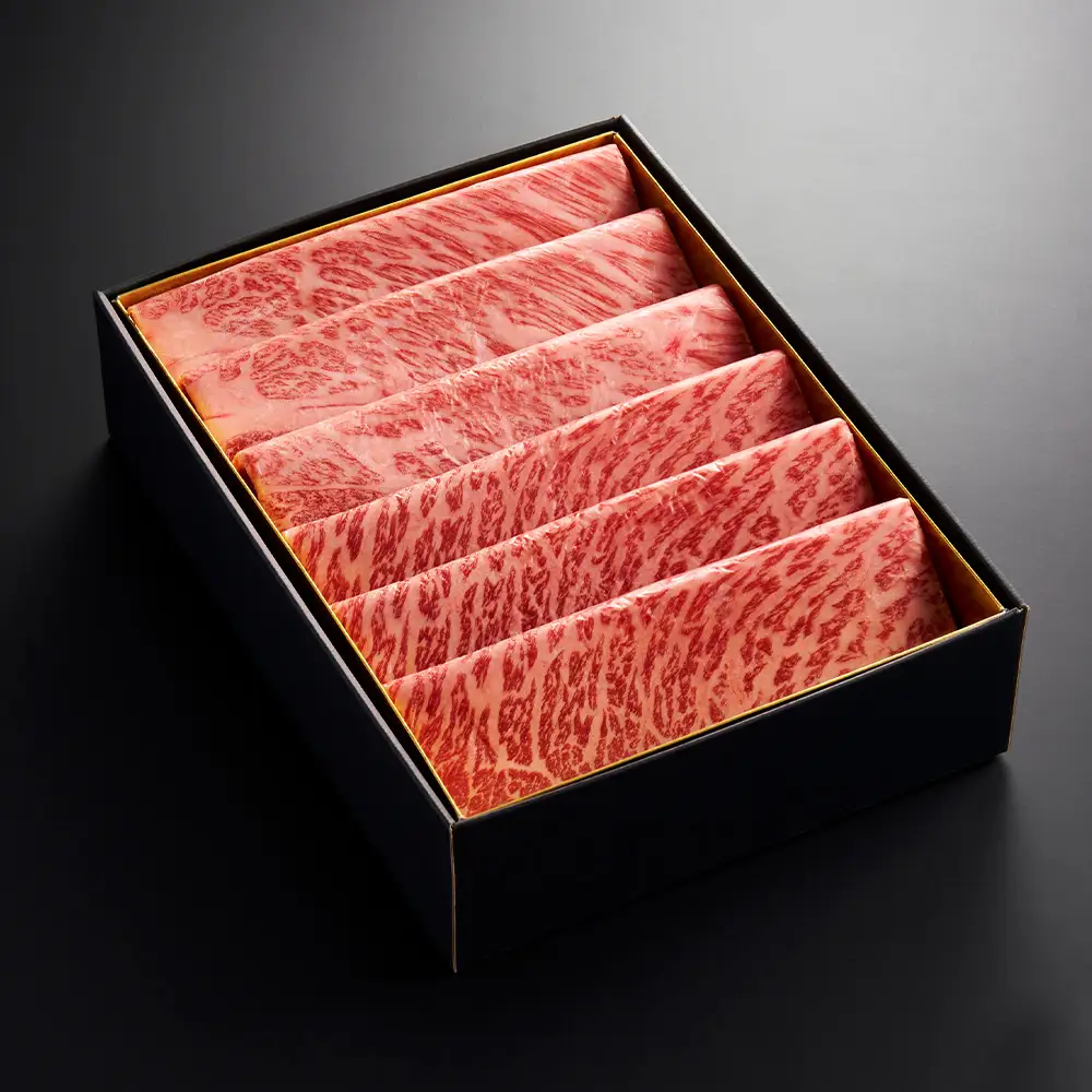 やまぐち和牛燦 すき焼き 食べ比ベセット 500g（もも・肩ローススライス各250g）（下松市） ／ 国産 牛肉 国産牛 肉 和牛 ブランド牛 No.214