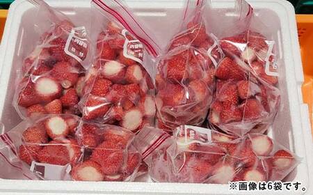 栃木のブランドとちあいか 大ちゃん農園の冷凍いちご2kg(500g×4袋) いちご イチゴ 苺 デザート フルーツ 果物 くだもの 果実 食品 F7Z-1717
