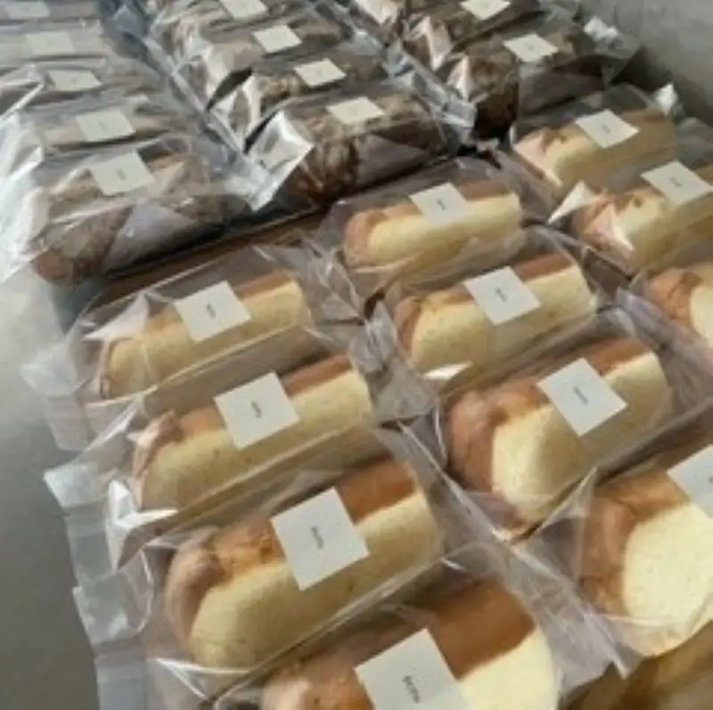 シフォンケーキ セット（完熟バナナ）6個 ecru  ecru002 シフォンケーキ
