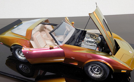 プラモデル 1/12 シボレーコルベットC3 オオタキ 車