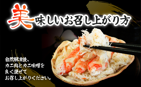 お手軽混ぜるだけ！本ずわい蟹甲羅盛 120g×10個セット（かに味噌入り） ABB176