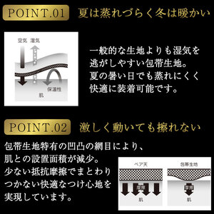 【 包帯パンツ 】 メンズ 前開きロングボクサー ブラック M 1枚