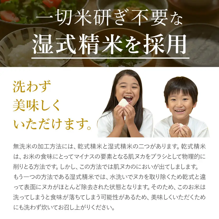 【隔月6回定期便】阿蘇びより 無洗米 5kg 無洗 