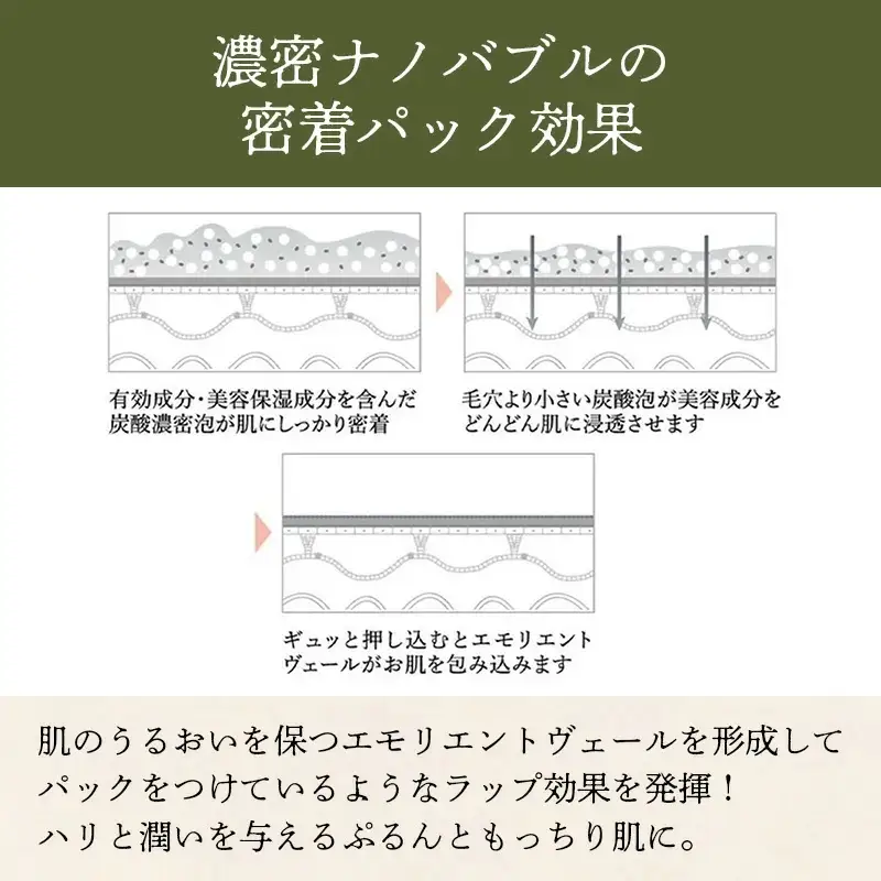 &Chillingプラッシュナノバブルマスク - パック 潤い 美白 美容 スキンケア
