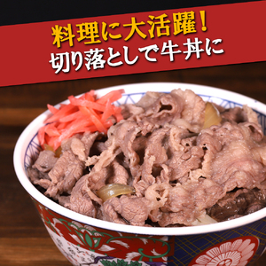 牛肉 切り落とし 宮崎 ハーブ牛 900g（300g×3パック） 小分け 真空パック 冷凍
