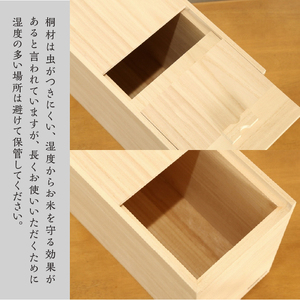 岩谷堂箪笥職人が作る 米びつ 10kg用 木地仕上げ Iwayado craft 伝統工芸品 和家具 インテリア 日本製（岩手県奥州市産） 米櫃[AF005]
