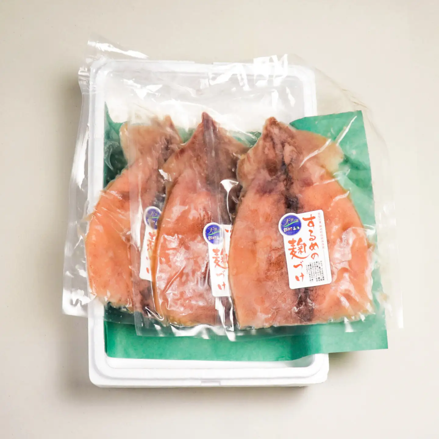 【スピード配送】飯地するめの麹漬け 3枚入りギフト / 恵那市 / 飯地町まちづくり委員会特産品部会 [AUAF001]