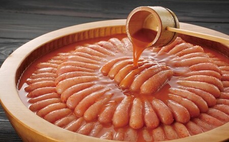 【やまや】 美味博多織 辛子明太子 350g ＆ たれ 40g たれ付き 明太子 明太 魚卵 めんたいこ 海鮮 海の幸 九州 福岡県 嘉麻市 冷蔵