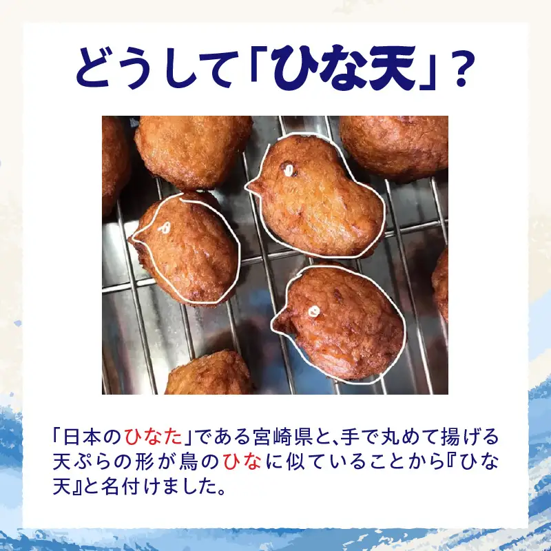 魚のすり身の天ぷら「ひな天」 さつま揚げ 未利用魚 天ぷら オオニベ