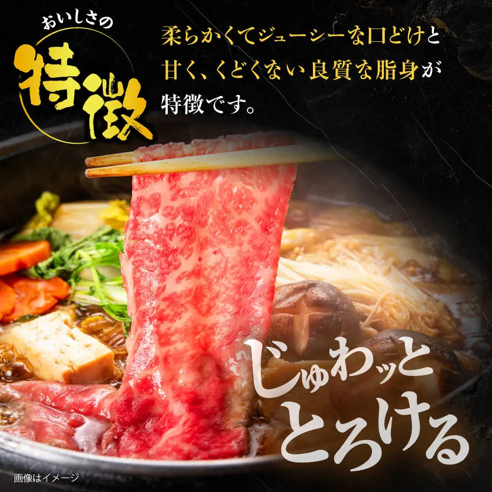 【全3回定期便】博多和牛 ロース スライス 400g 【8月発送開始】[VET021] 牛肉 肉 おすすめ 人気