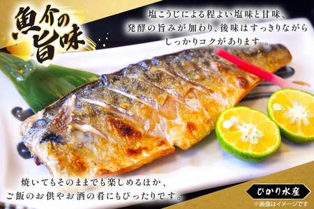 鯖 さば 漬け魚 漬魚 塩麹 塩こうじ 冷凍 魚 切り身 サバの塩こうじ漬け 10袋 (約120g/袋)