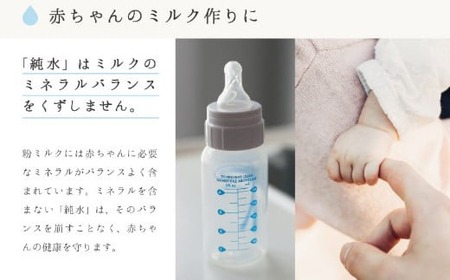 【ミネラルウォーター】 純水 20L 1箱 ミネラルウォーター