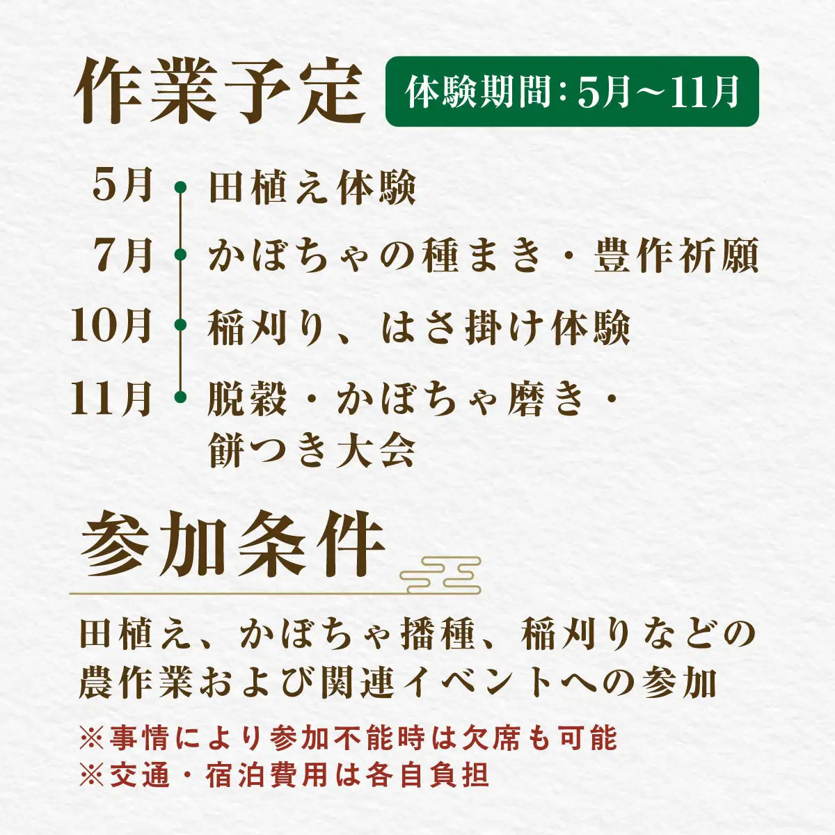 北塩原村川前地区　棚田オーナー権 KBAH001