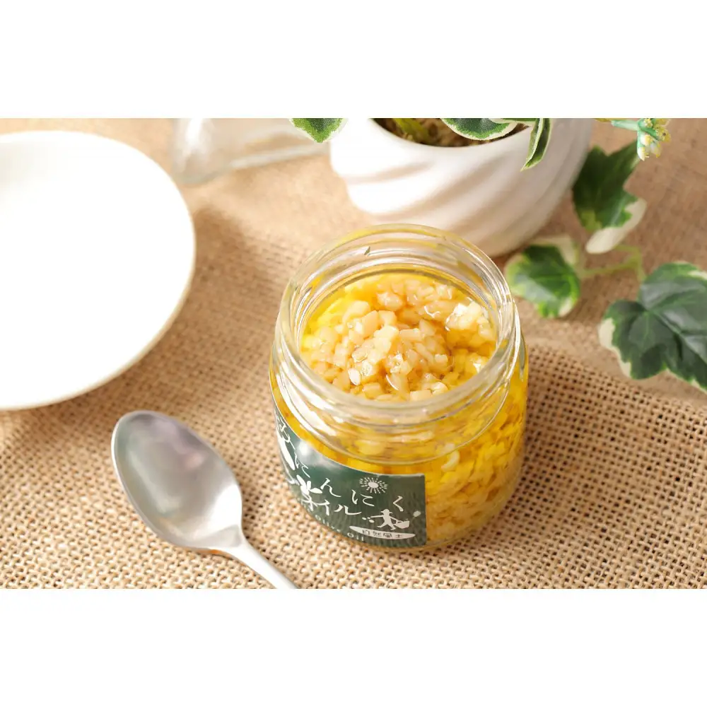 自然風土 きざみにんにくオリーブオイル（調味料）115ｇ