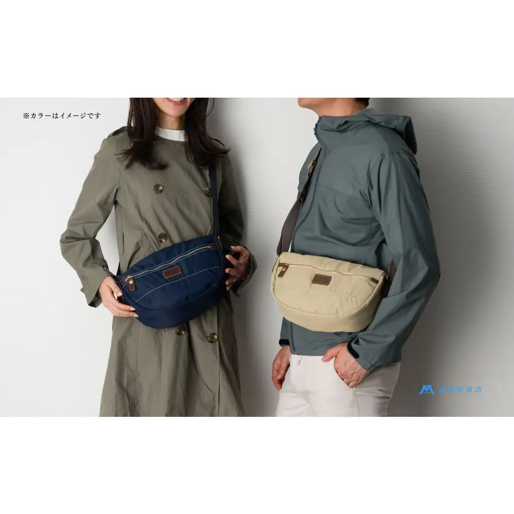【藤巻百貨店】ダントツ撥水(R) ナイロンショルダーバッグ(ベージュ) Folna 藤巻限定モデル 鞄 ショルダー バッグ 手提げ ファッション