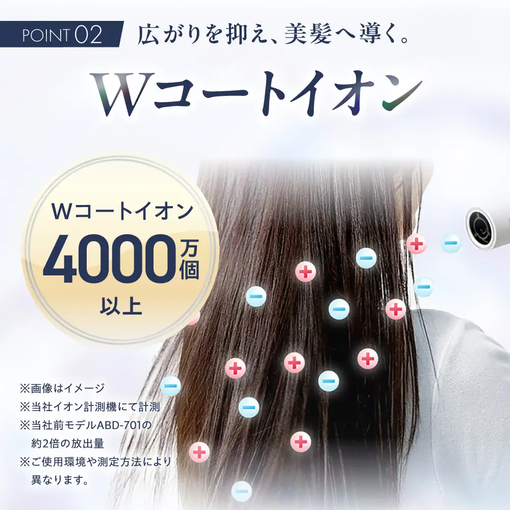 ワンダム ヘアドライヤー ホワイト AOER004 ドライヤー