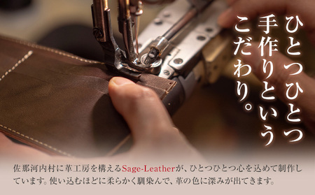 牛革コインケース(赤系）
