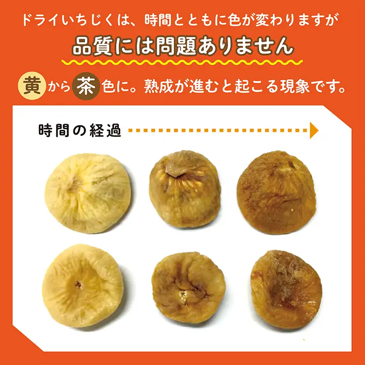 【無添加・砂糖不使用】ドライいちじく 350g 4V3