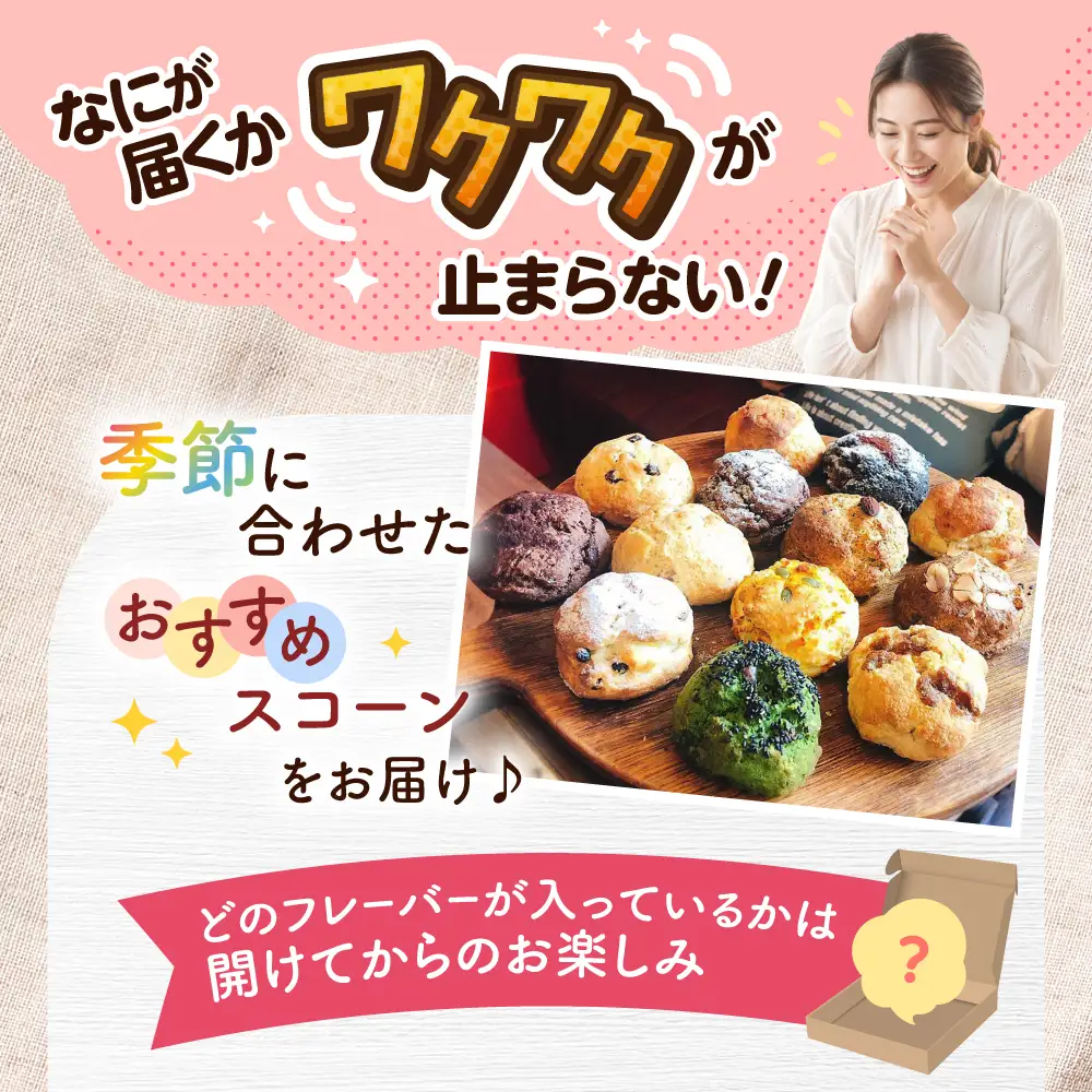 おまかせスコーン 5個セット スコーン 詰め合わせ 焼き菓子 冷凍 ギフト 朝食 おやつ 沖縄市 / ZEBRA.Bagel[BCAE018]