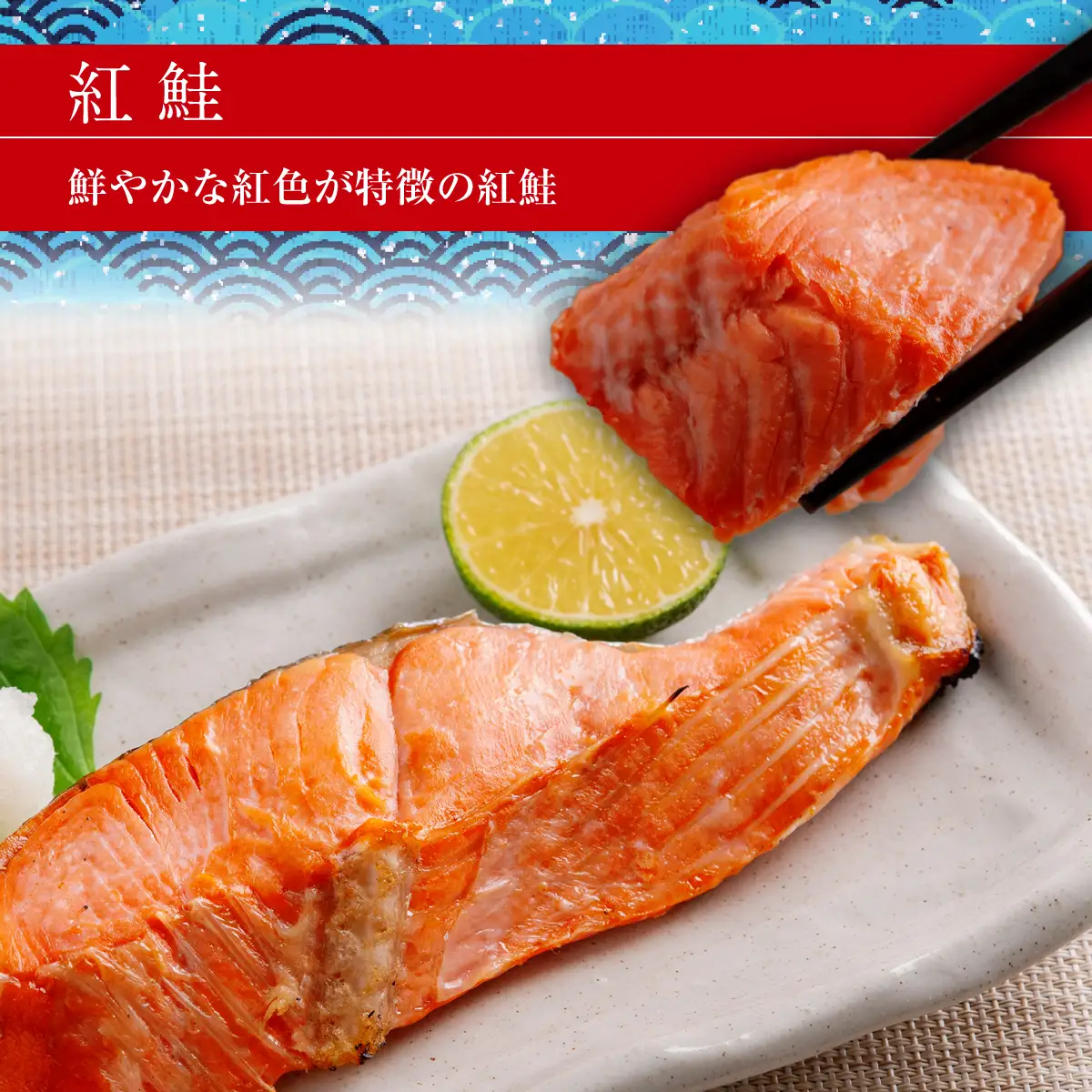 定期便 2大鮭の食べ比べ 新巻鮭・紅鮭 各5切れパックセット 全6回 ABB193