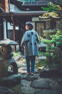 【ODORIGI official】印半纏（gray）