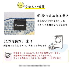 A355(ムート／ベージュ) Finlayson フィンレイソン 6柄から選べるチェアパッド
