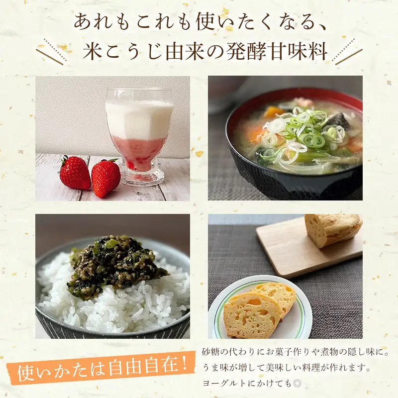 【山形産米100％使用】甘糀200g×5 FY25-403