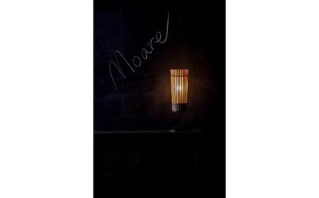 nido ミニスタンド MOARE モアレ LED電球付き 飛騨の家具 関節 6畳 8畳 フロアランプ ライト 自然素材 無垢材 木 国産 柿下木材 AL015