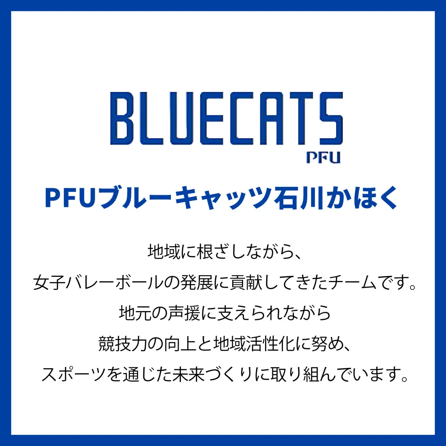 【PFUブルーキャッツ石川かほく】全選手サイン入り試合球 1個 |バレーボール サイン入り