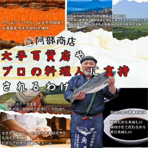 【 北海道 産 】 マルア阿部商店特選 いくら 白醤油漬け 500 g ふるさと納税 イクラ 魚卵 F4F-7924