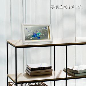 壁飾り ガラスアート 花 手作り 名張 壁飾り